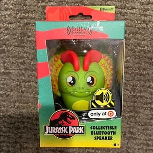 Jurassic Park Green and Red Bluetooth Speaker